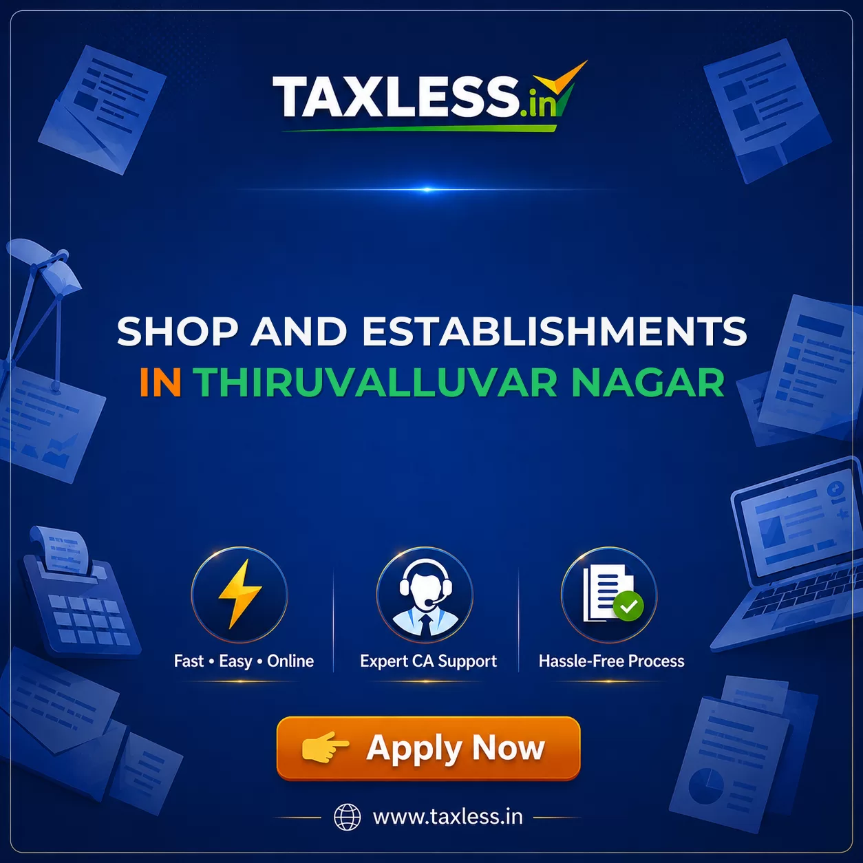 Shop And Establishments in Thiruvalluvar Nagar