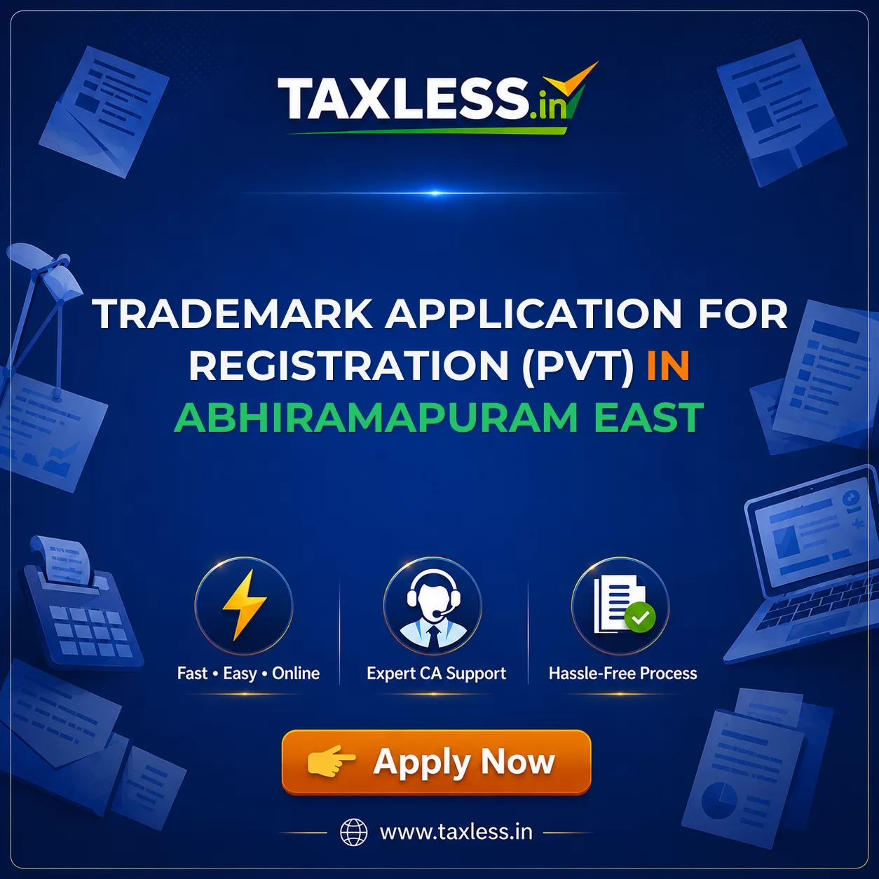 Trademark Application For Registration (Pvt) in Abhiramapuram East