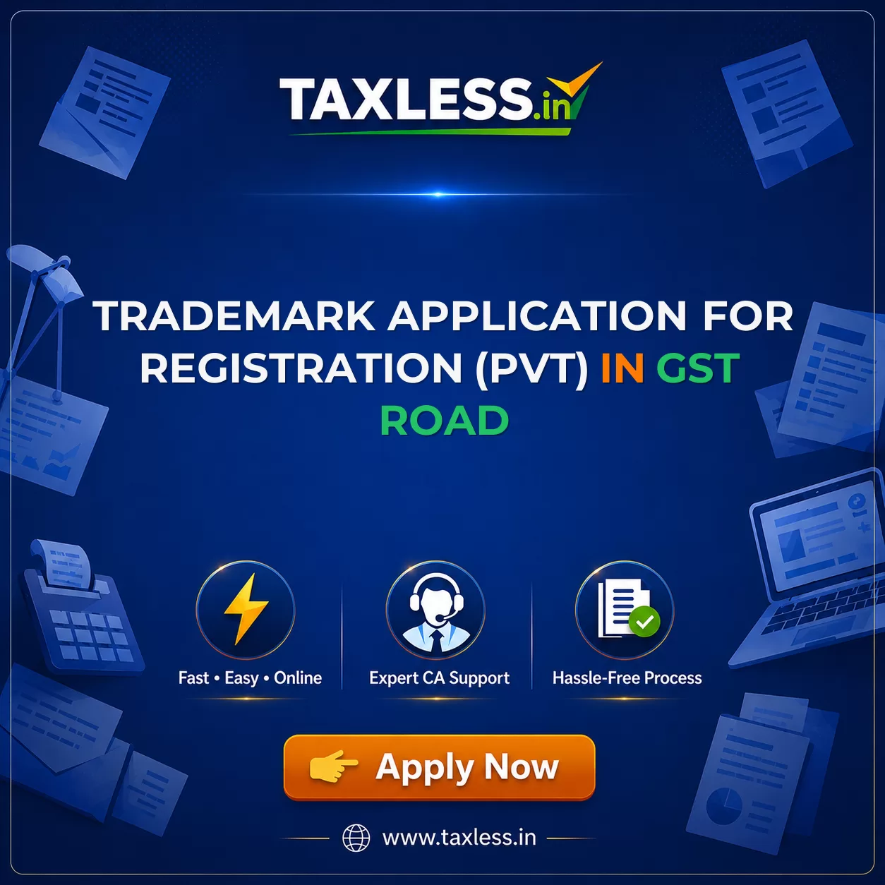 Trademark Application For Registration (Pvt) in Gst Road