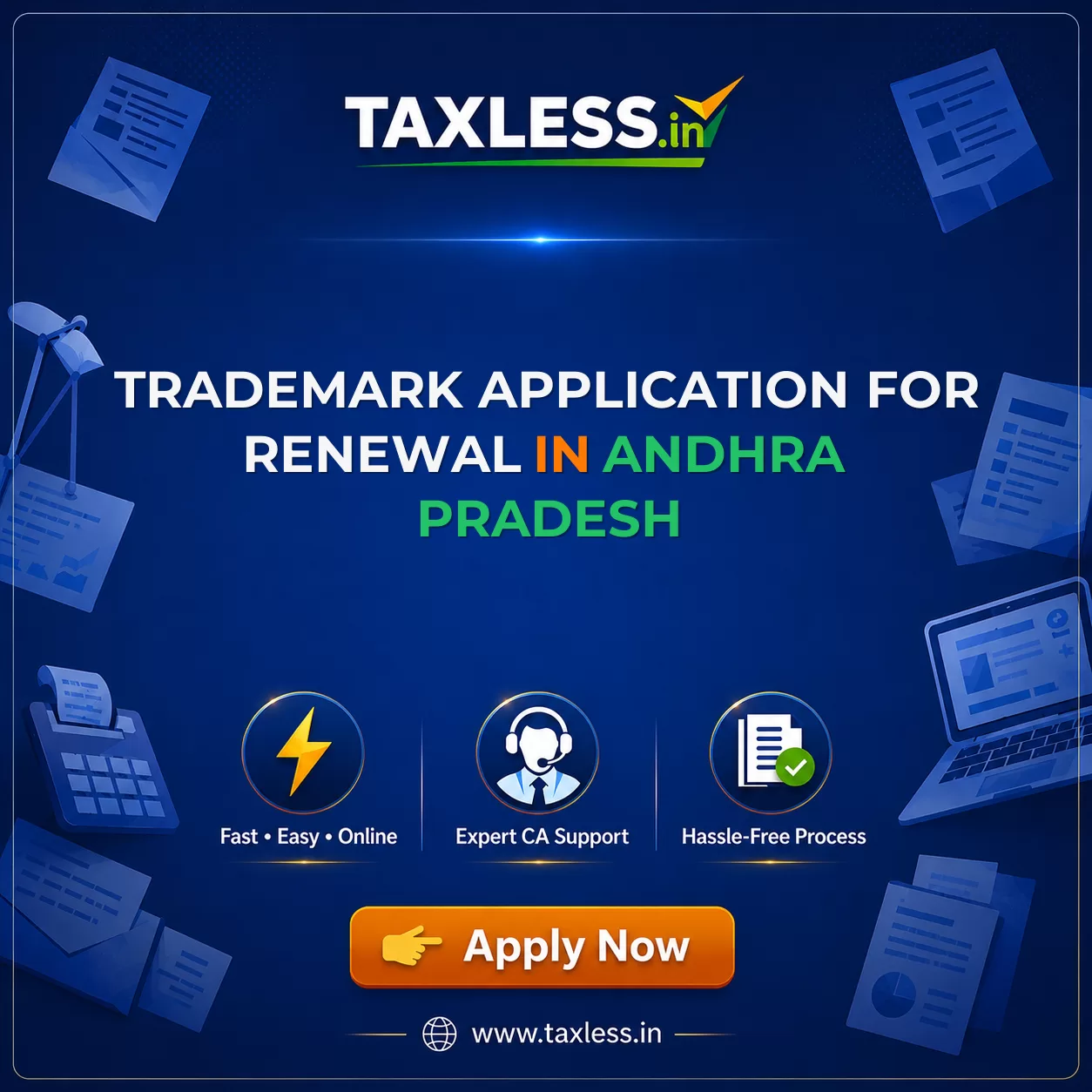 Trademark Application For Renewal in Andhra Pradesh