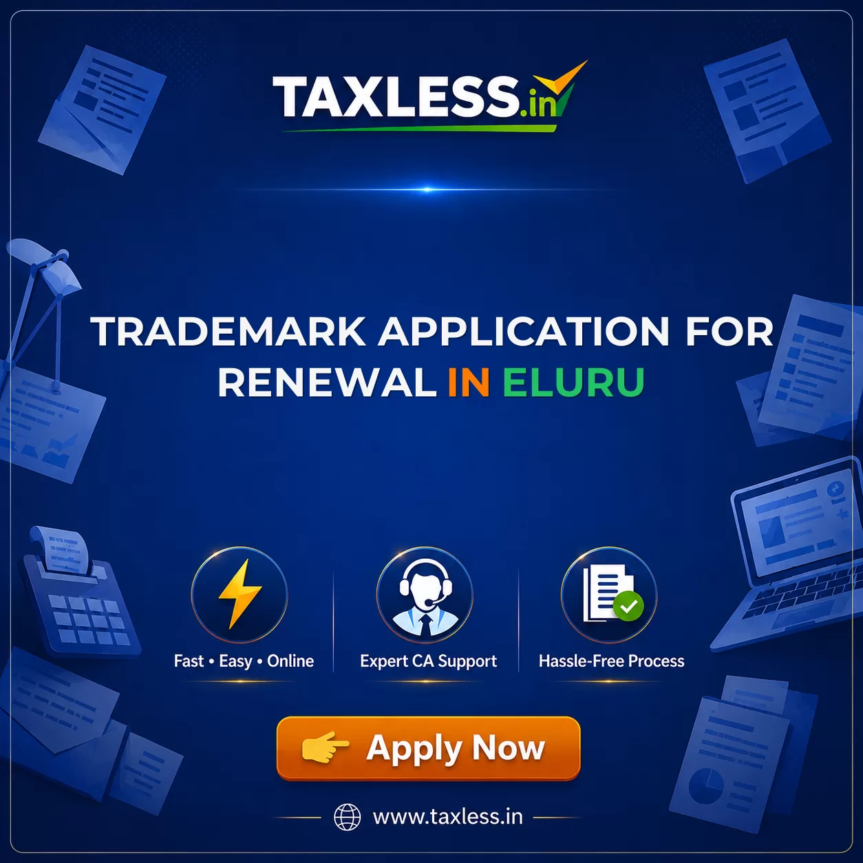 Trademark Application For Renewal in Eluru