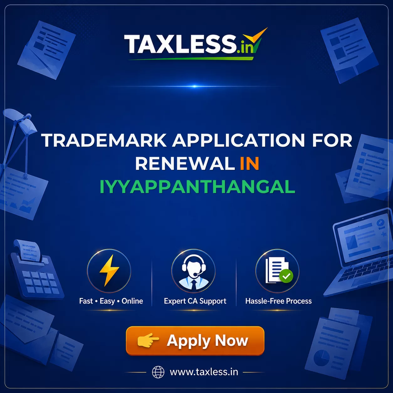 Trademark Application For Renewal in Iyyappanthangal