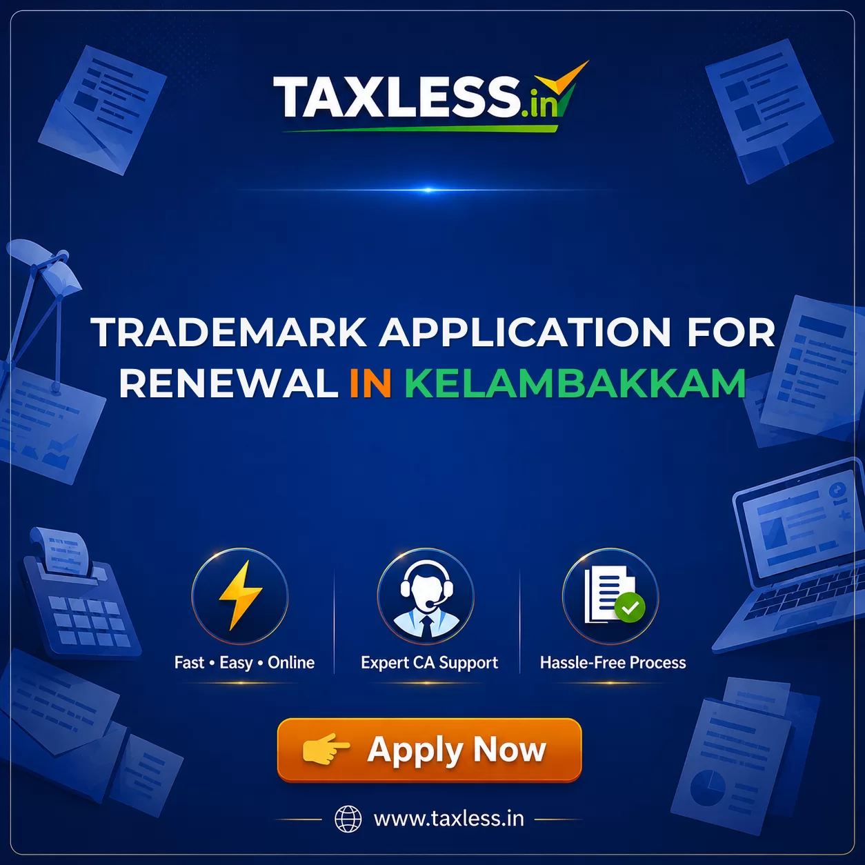 Trademark Application For Renewal in Kelambakkam