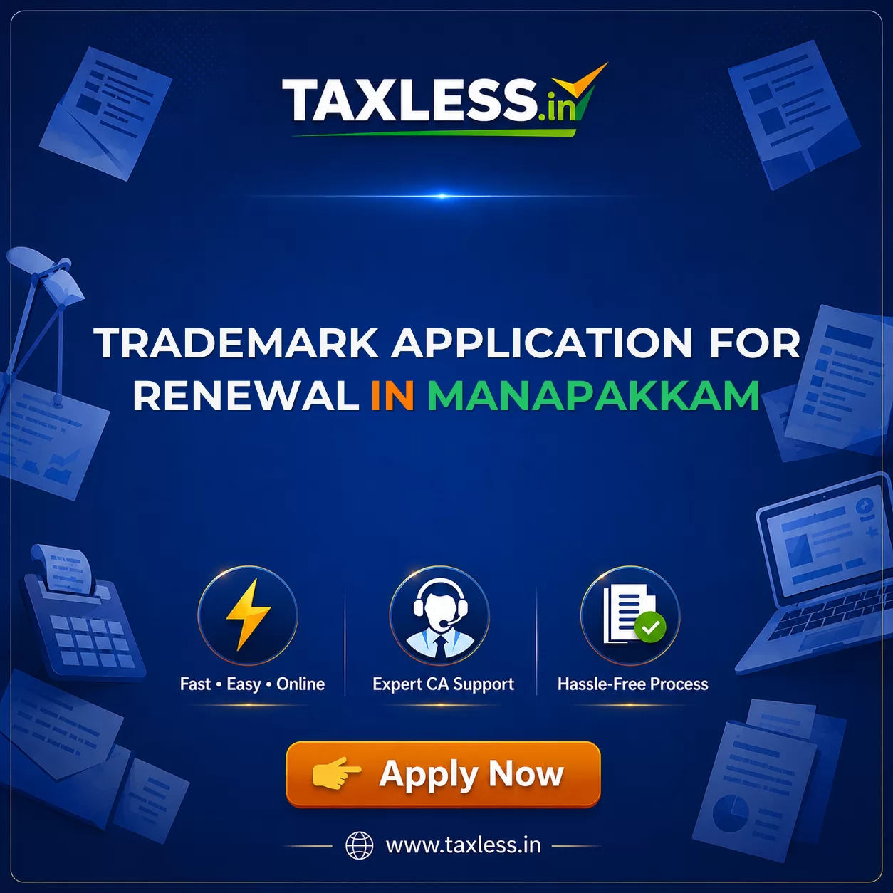 Trademark Application For Renewal in Manapakkam