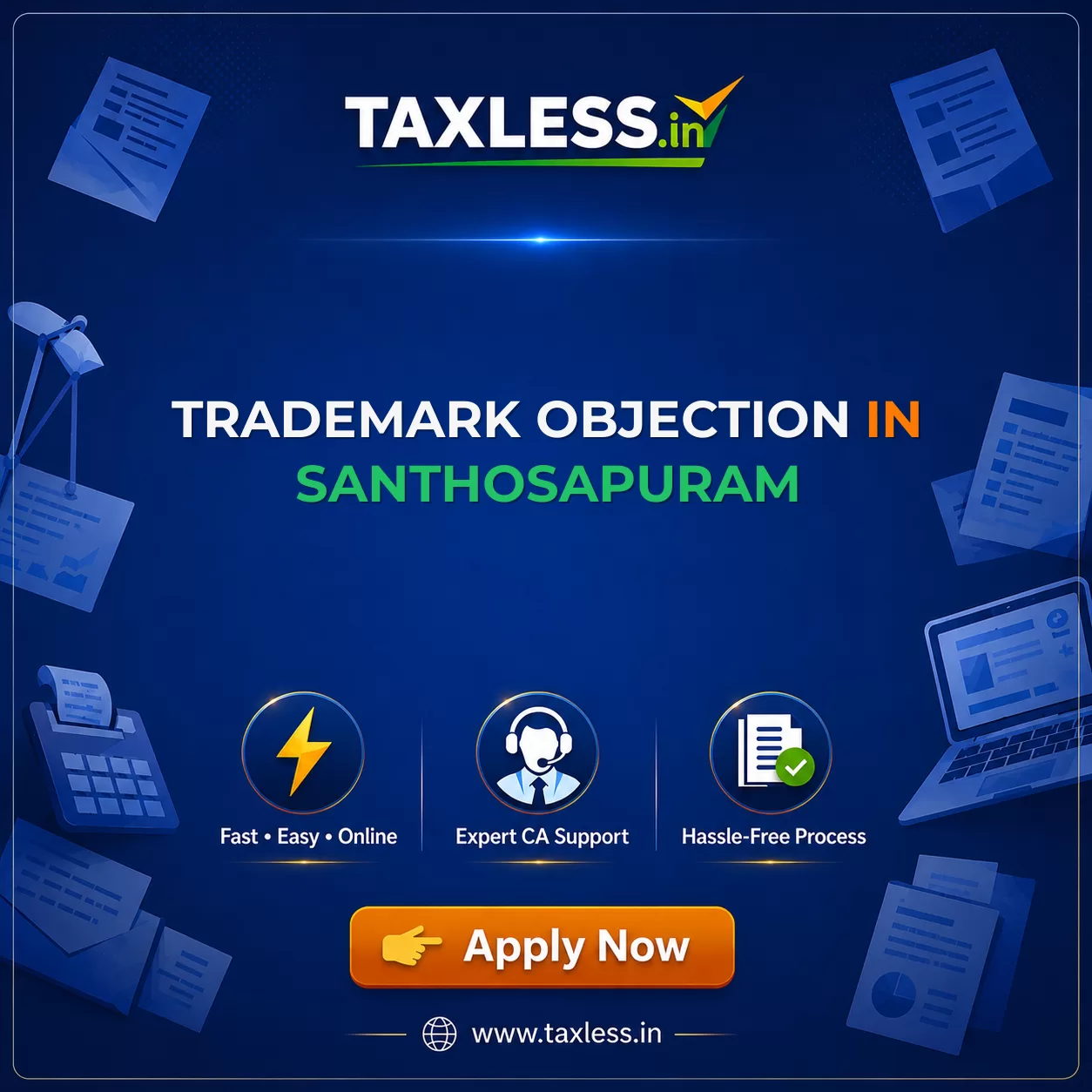 Trademark Objection in Santhosapuram
