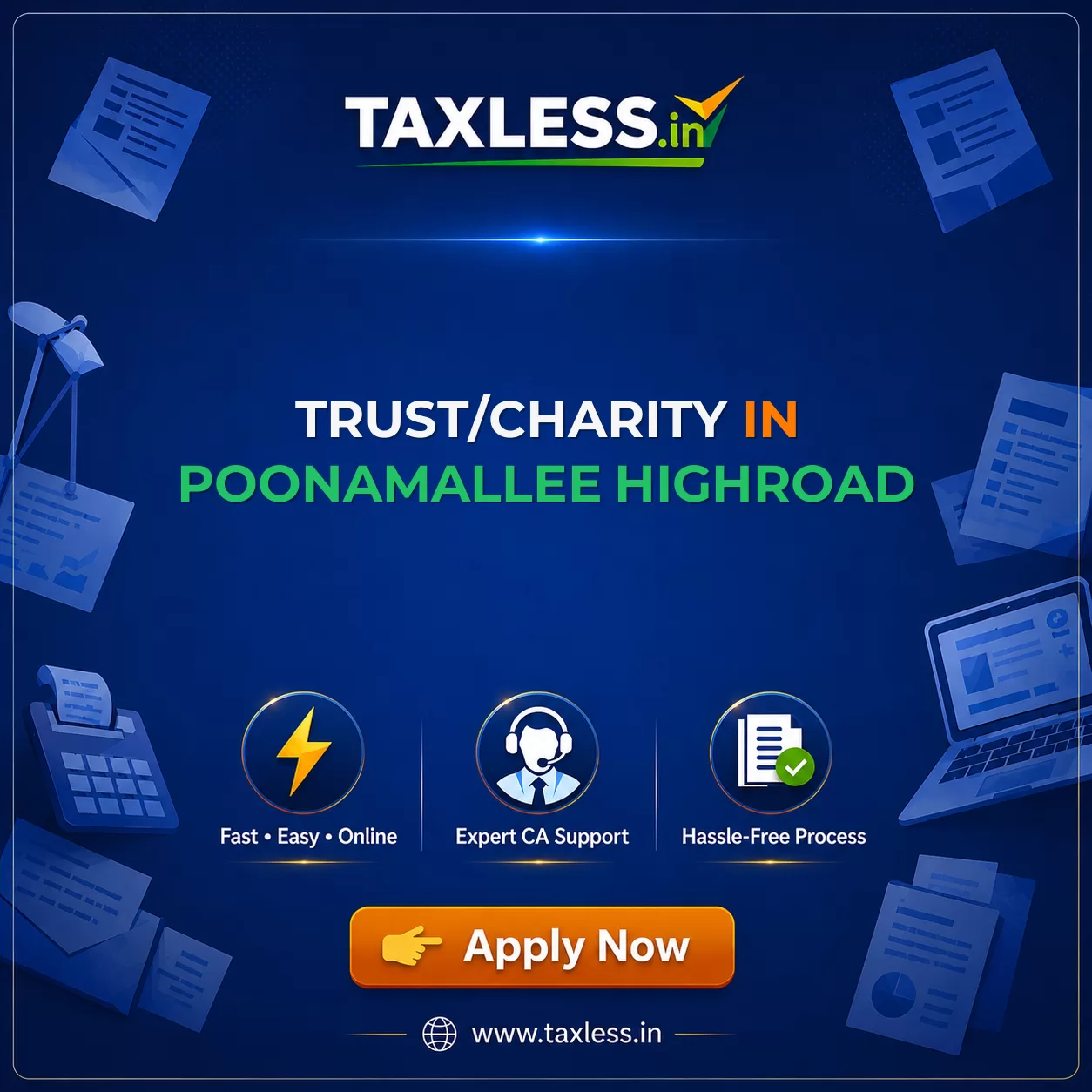 Trust/Charity in Poonamallee Highroad