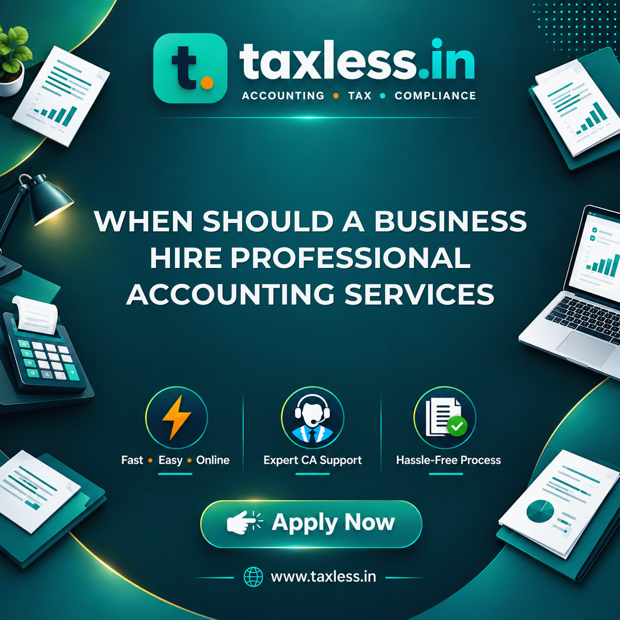 When Should a Business Hire Professional Accounting Services