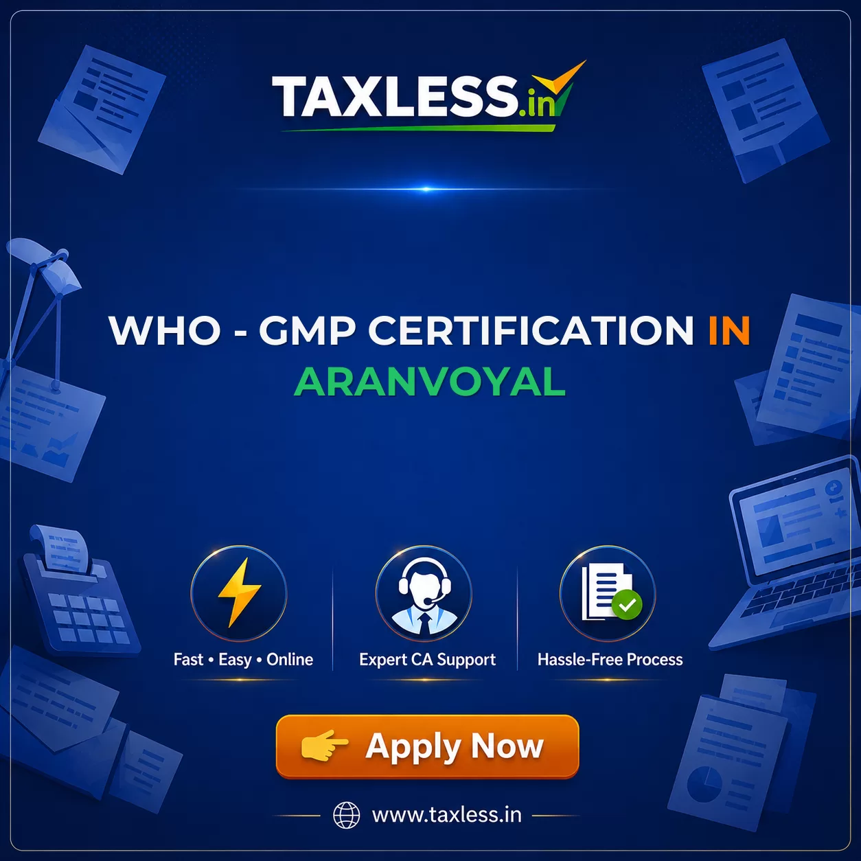 WHO - GMP Certification in Aranvoyal