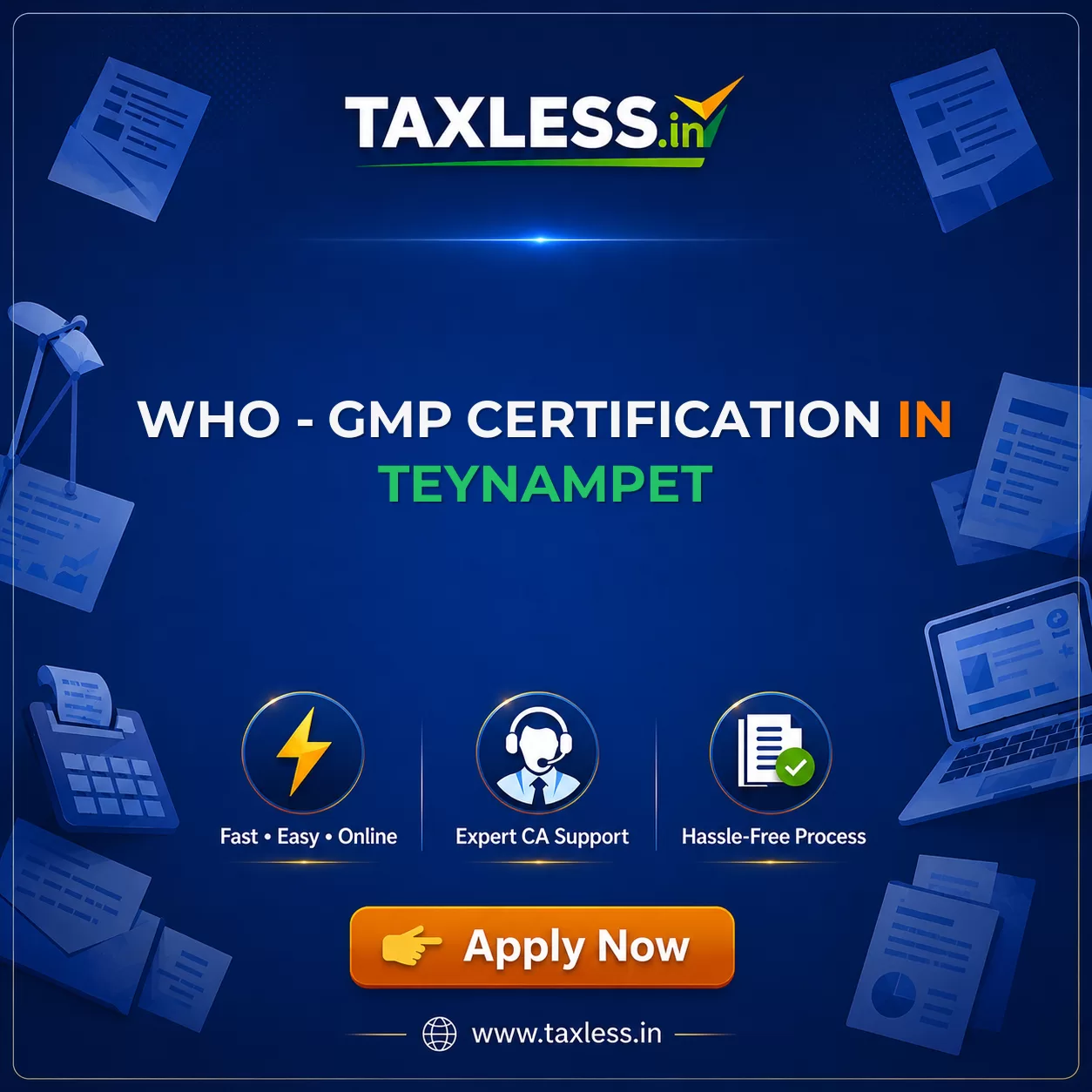 WHO - GMP Certification in Teynampet